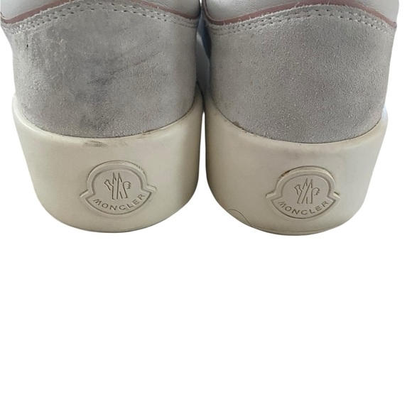 Moncler Gray and White Casual Sneakers size 39 - Picture 3 of 16